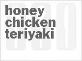 recipe for honey chicken teriyaki