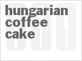recipe for hungarian coffee cake