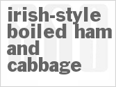 recipe for irish-style boiled ham and cabbage