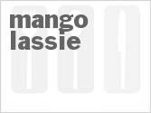 recipe for mango lassie