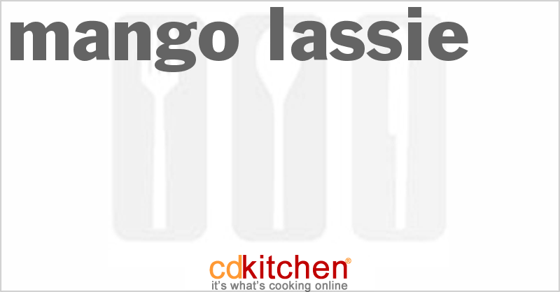 Mango Lassie - CDKitchen.com