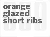 recipe for orange-glazed short ribs