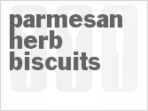 recipe for parmesan herb biscuits
