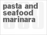 recipe for pasta and seafood marinara