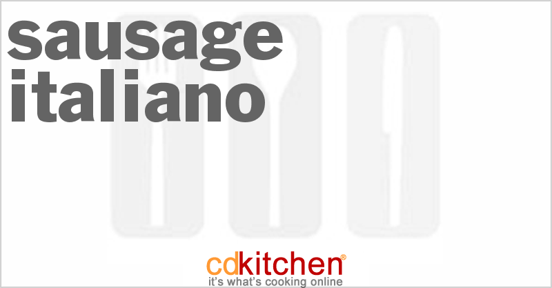 Sausage Italiano - CDKitchen.com