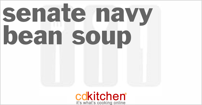 Senate Navy Bean Soup - CDKitchen.com