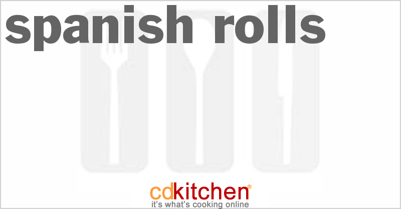 Spanish Rolls - CDKitchen.com