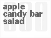 Apple Candy Bar Salad