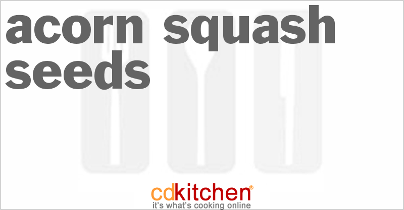 Acorn Squash Seeds - CDKitchen.com