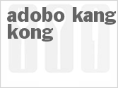 recipe for adobo kang kong
