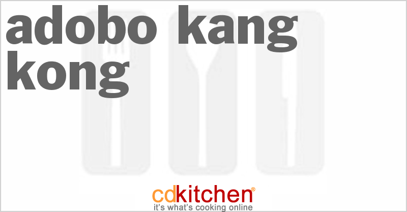 Adobo Kang Kong - CDKitchen.com