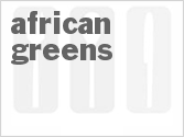 recipe for african greens