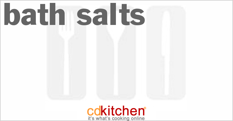 Bath Salts - CDKitchen.com