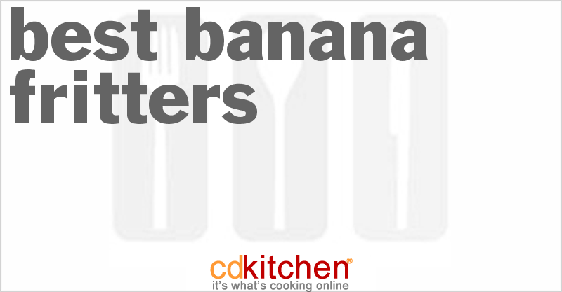 Best Banana Fritters - CDKitchen.com