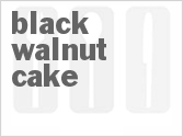 recipe for black walnut cake