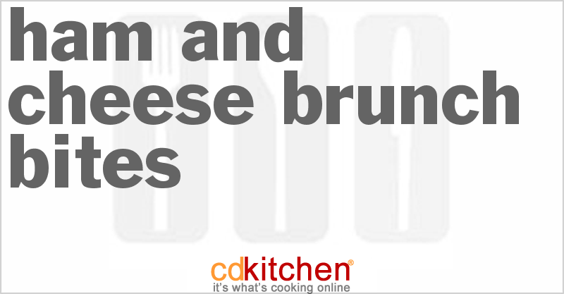 Ham And Cheese Brunch Bites - CDKitchen.com
