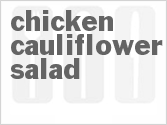 recipe for chicken cauliflower salad