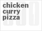 recipe for chicken curry pizza