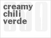 recipe for creamy chili verde