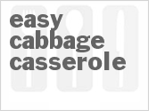recipe for easy slow cooker cabbage casserole