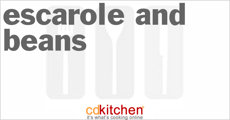 Escarole and Beans - CDKitchen.com