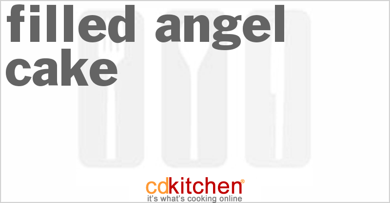 Filled Angel Cake - CDKitchen.com