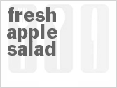 recipe for fresh apple salad
