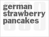 recipe for german strawberry pancakes
