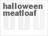 recipe for halloween meatloaf-filled pumpkin