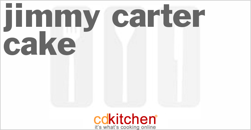 Jimmy Carter Cake - CDKitchen.com