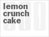 recipe for lemon crunch cake