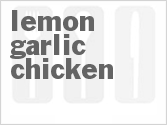 recipe for lemon garlic chicken