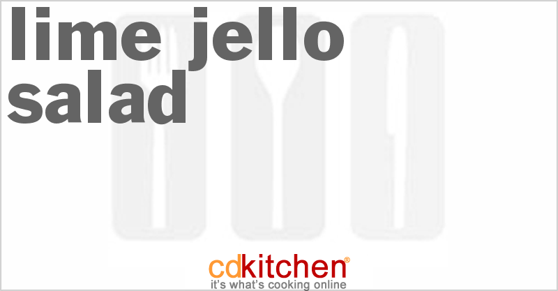 Lime Jello Salad - CDKitchen.com