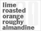 recipe for lime-roasted orange roughy almandine