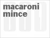 recipe for macaroni mince