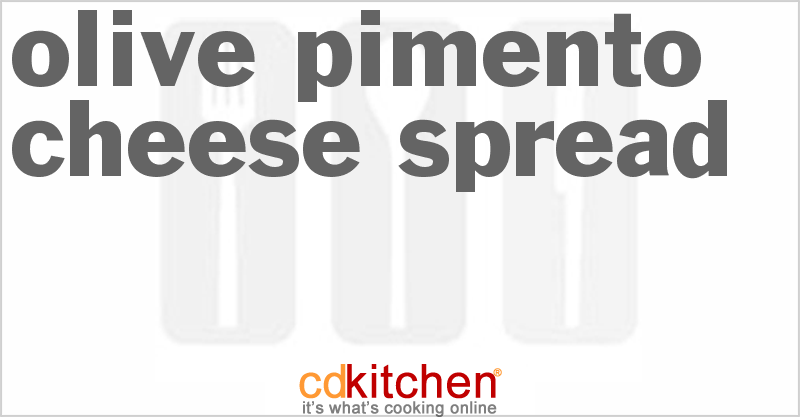 Olive Pimento Cheese Spread - CDKitchen.com