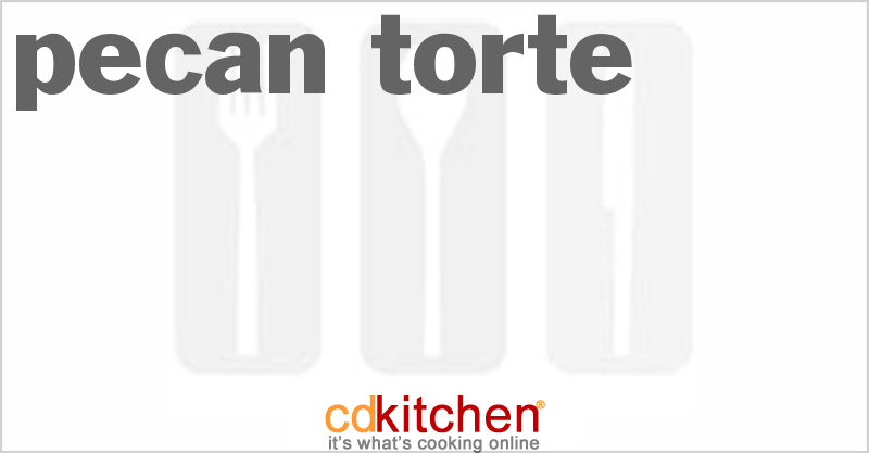 Pecan Torte - CDKitchen.com