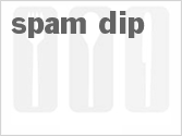 recipe for spam dip