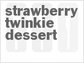 recipe for strawberry twinkie dessert