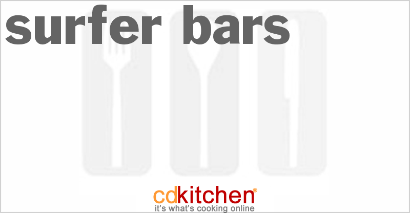 Surfer Bars - CDKitchen.com