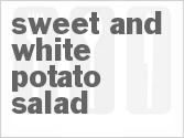 recipe for sweet and white potato salad
