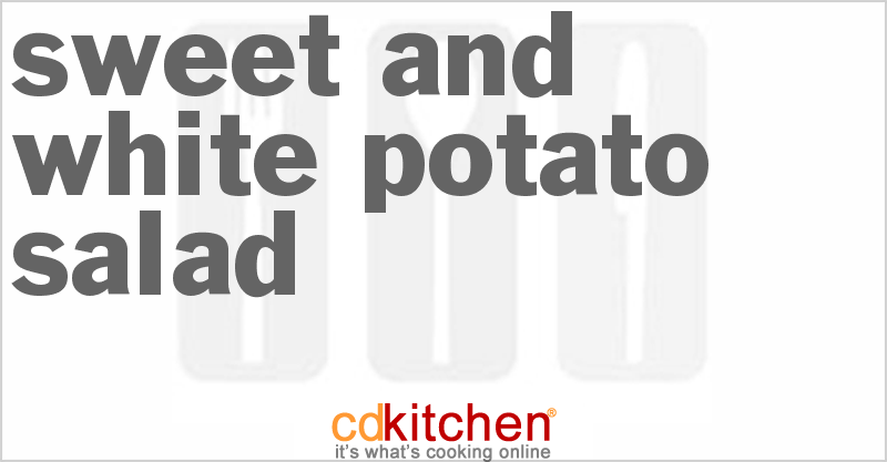 Sweet And White Potato Salad - CDKitchen.com