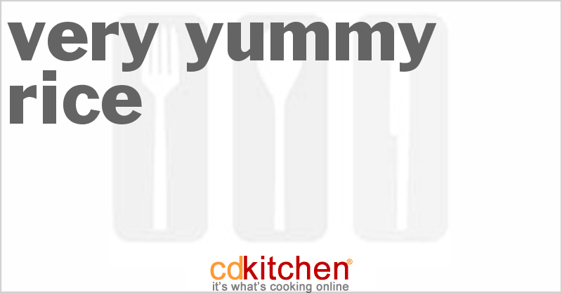 Very Yummy Rice - CDKitchen.com