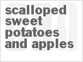Scalloped Sweet Potatoes And Apples