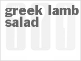 Greek Lamb Salad