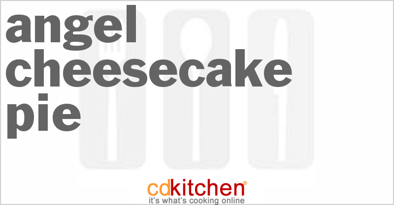 Angel Cheesecake Pie - CDKitchen.com