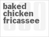 recipe for baked chicken fricassee