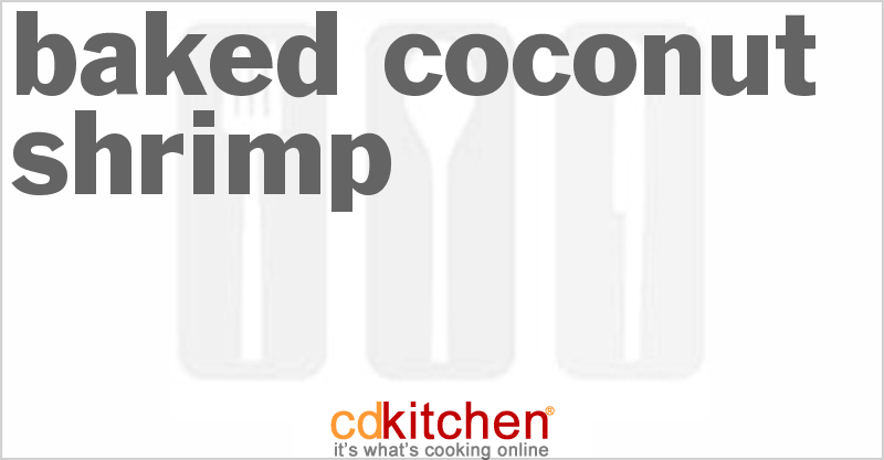 Baked Coconut Shrimp - CDKitchen.com