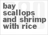 recipe for bay scallops and shrimp with rice