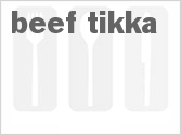 recipe for beef tikka